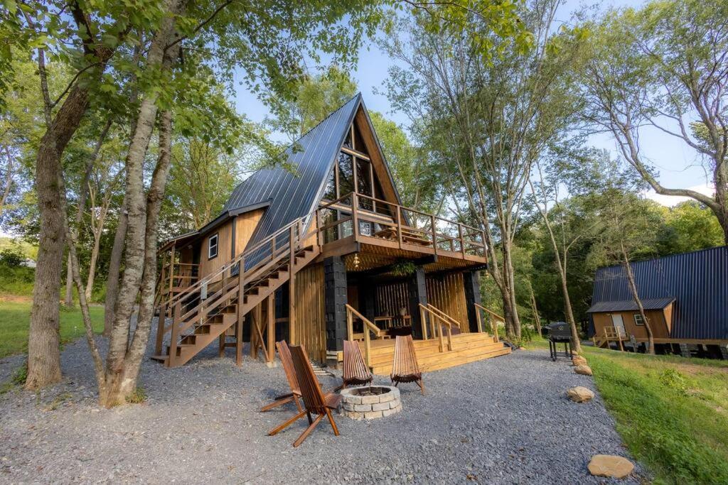 Valhalla Aframes With Hot Tubs & Sauna