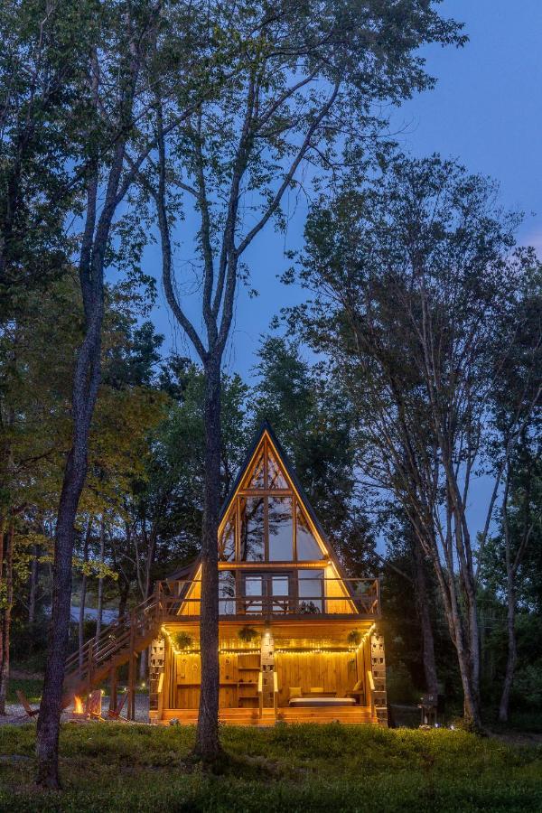 Ferienhaus Valhalla Aframes With Hot Tubs & Sauna