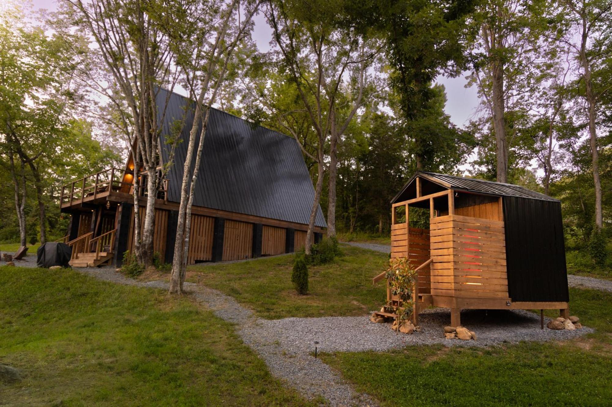 Valhalla Aframes With Hot Tubs & Sauna * Cosby